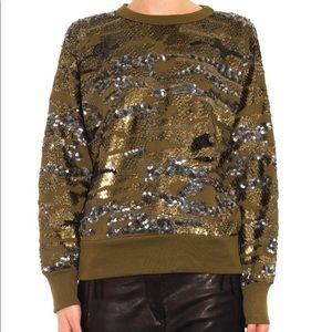 Isabel Marant Embellished w/ Sequins Sweatshirt